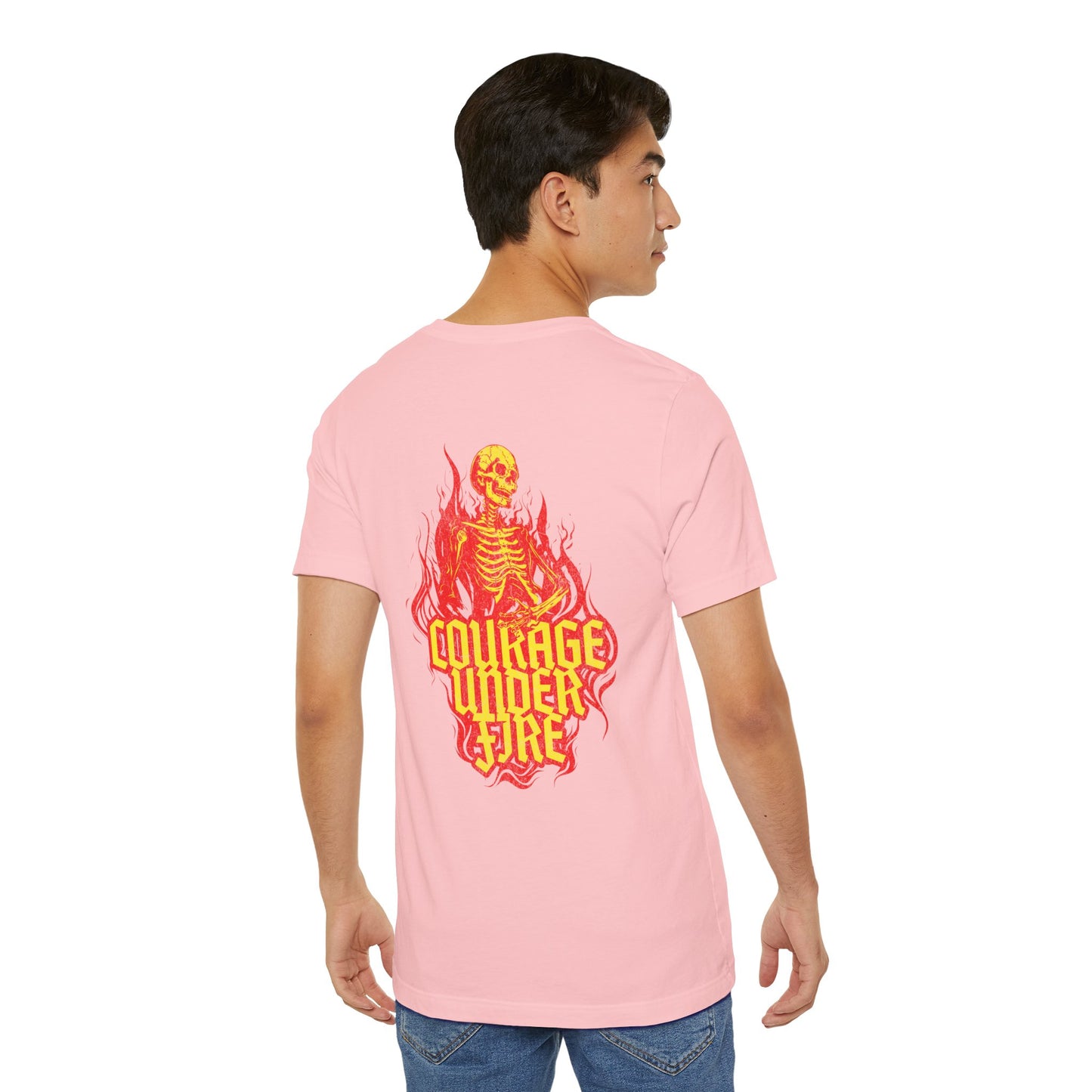 Bajo fuego, Camiseta de manga corta de punto unisex