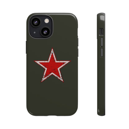 Red star, estuche para celular