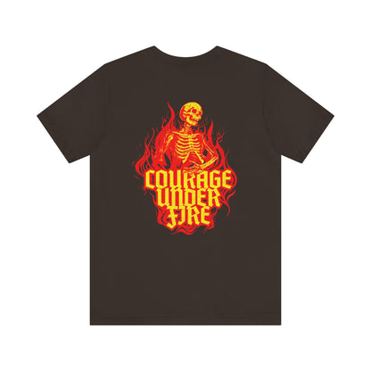 Bajo fuego, Camiseta de manga corta de punto unisex