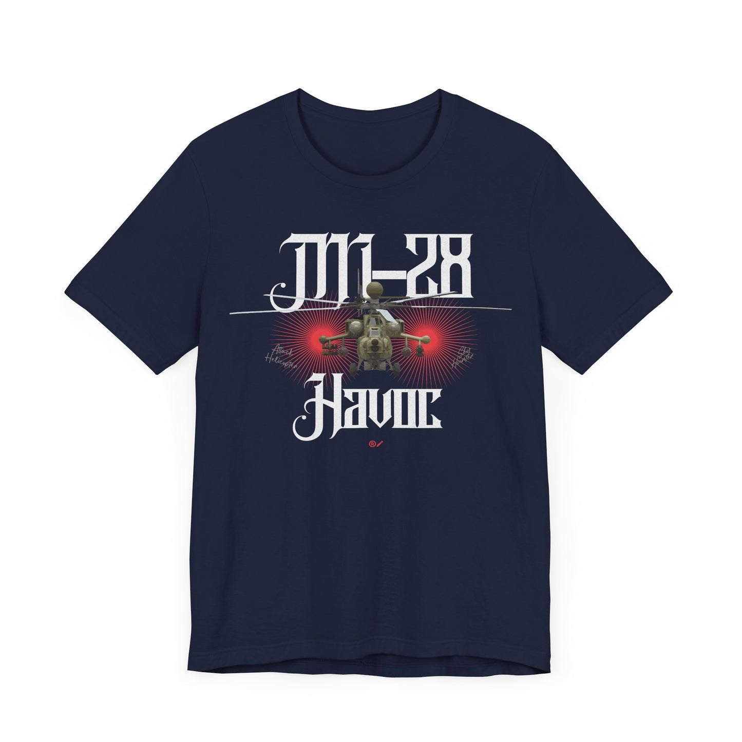 MI-28, Camiseta de manga corta unisex de jersey