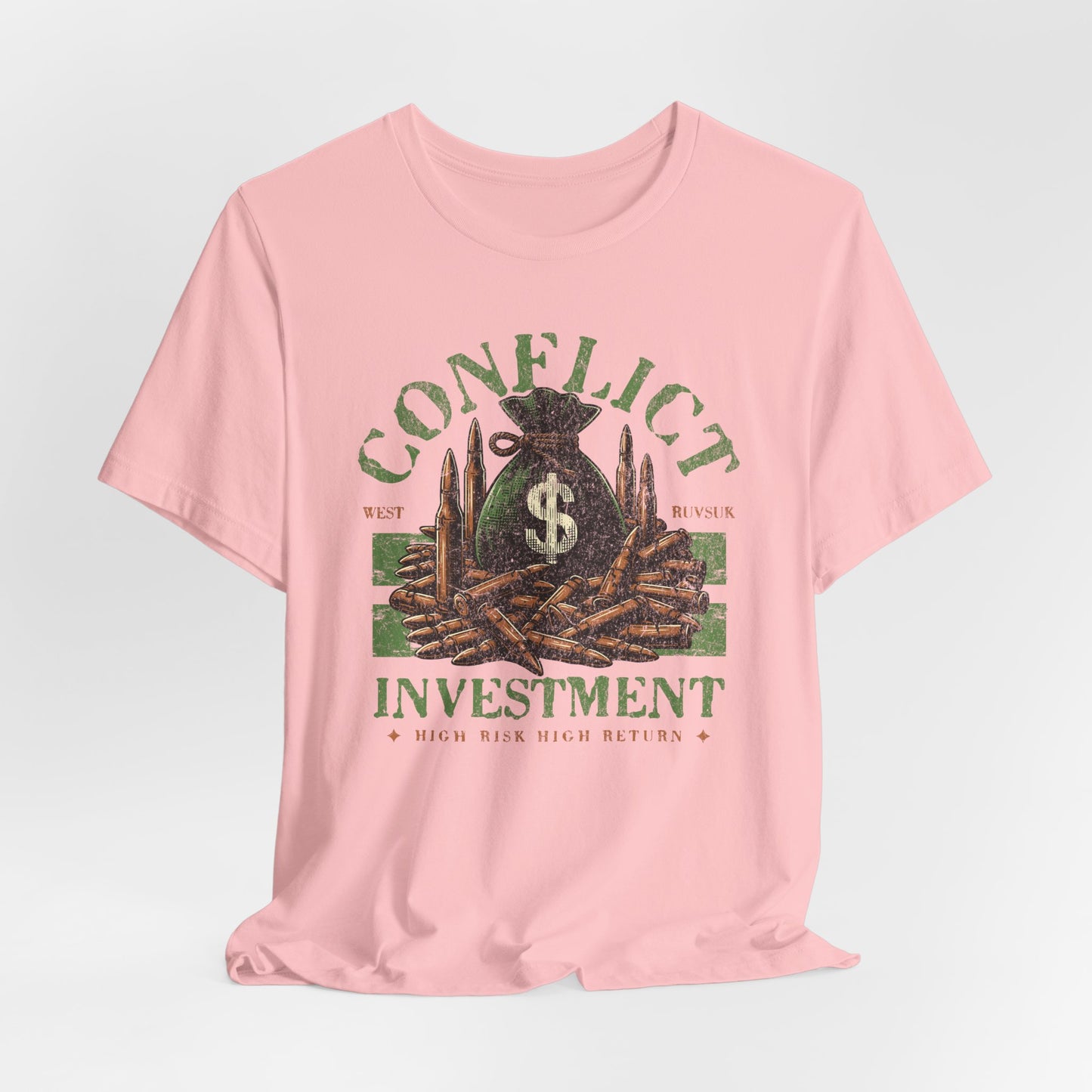 Invesment, Camiseta de manga corta unisex