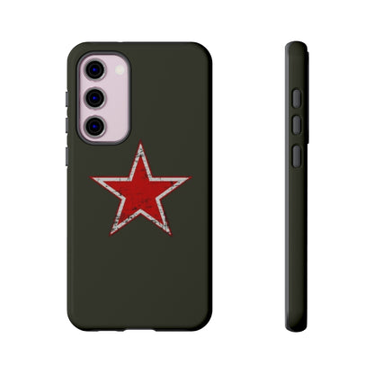 Red star, estuche para celular