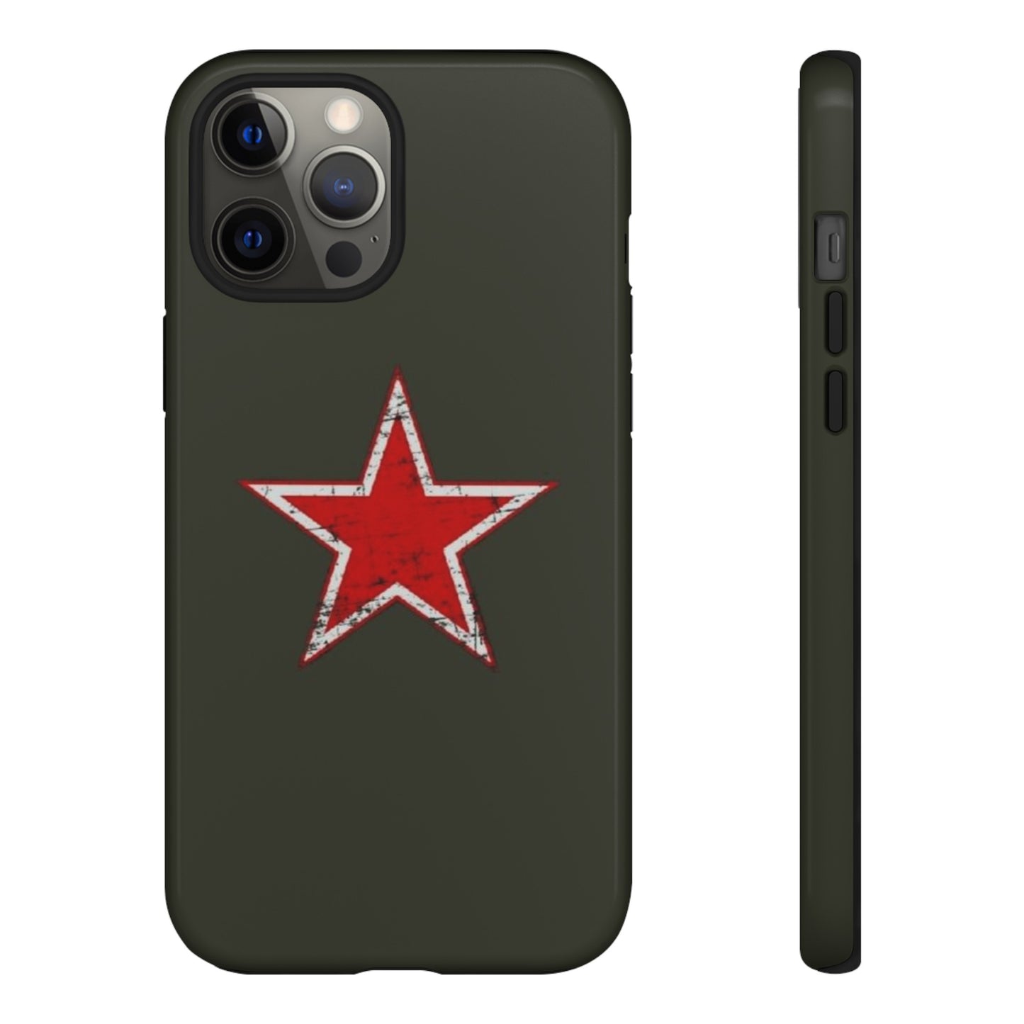 Red star, estuche para celular