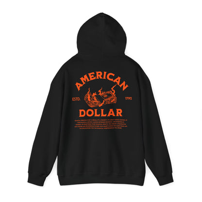 Dollar Burn, Sudadera unisex con capucha Heavy Blend™