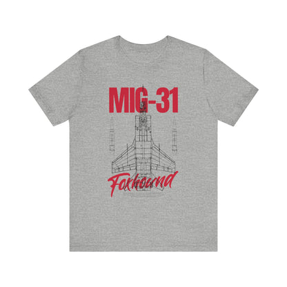 MIG-31, Camiseta de manga corta unisex de jersey