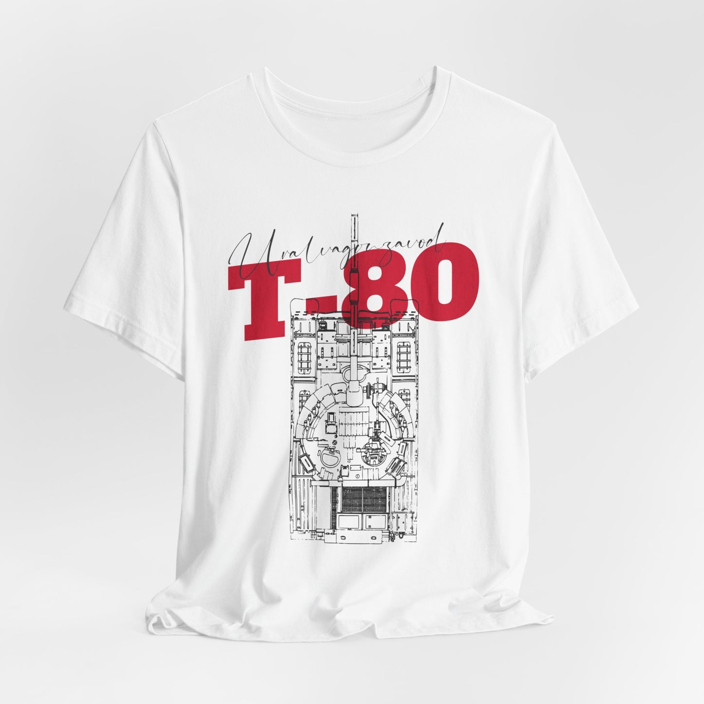 T-80, Camiseta de manga corta de punto unisex