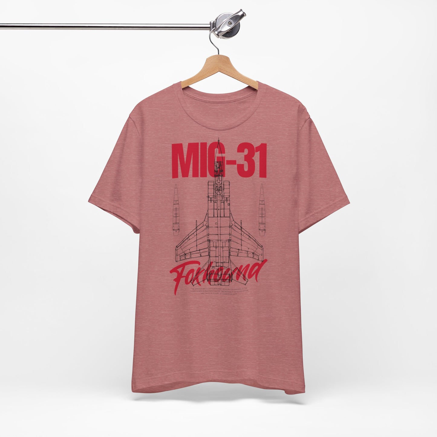 MIG-31, Camiseta de manga corta unisex de jersey