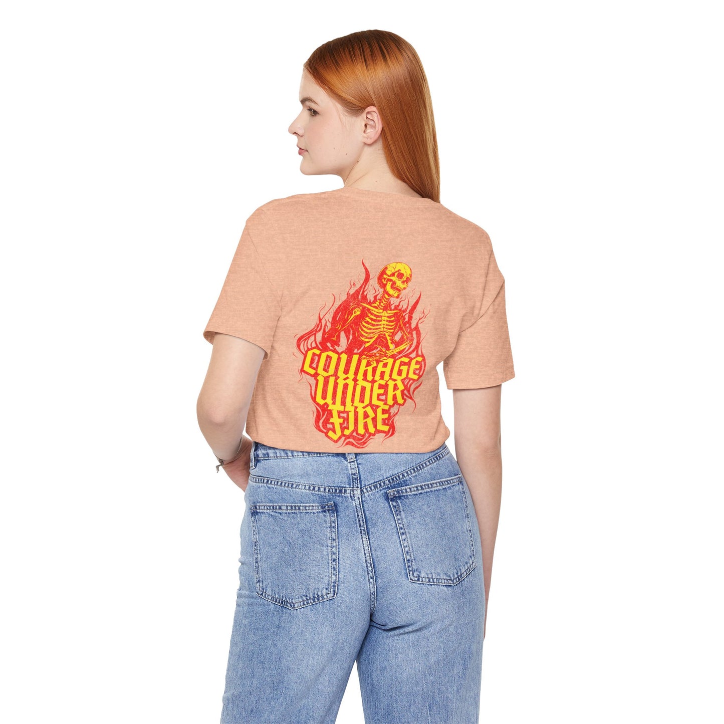 Bajo fuego, Camiseta de manga corta de punto unisex