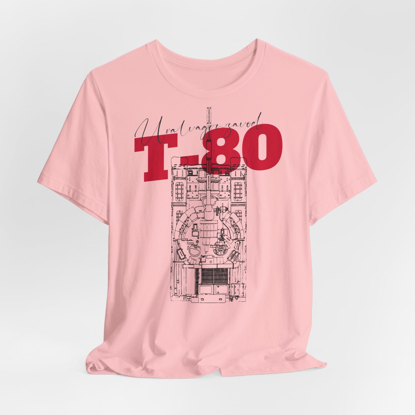 T-80, Camiseta de manga corta de punto unisex