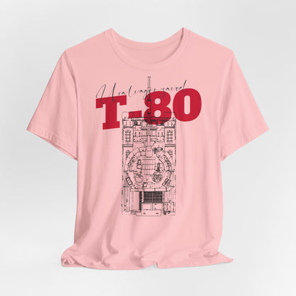 T-80, Camiseta de manga corta de punto unisex