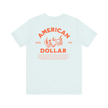 Dollar Burn, Camiseta de manga corta unisex de jersey