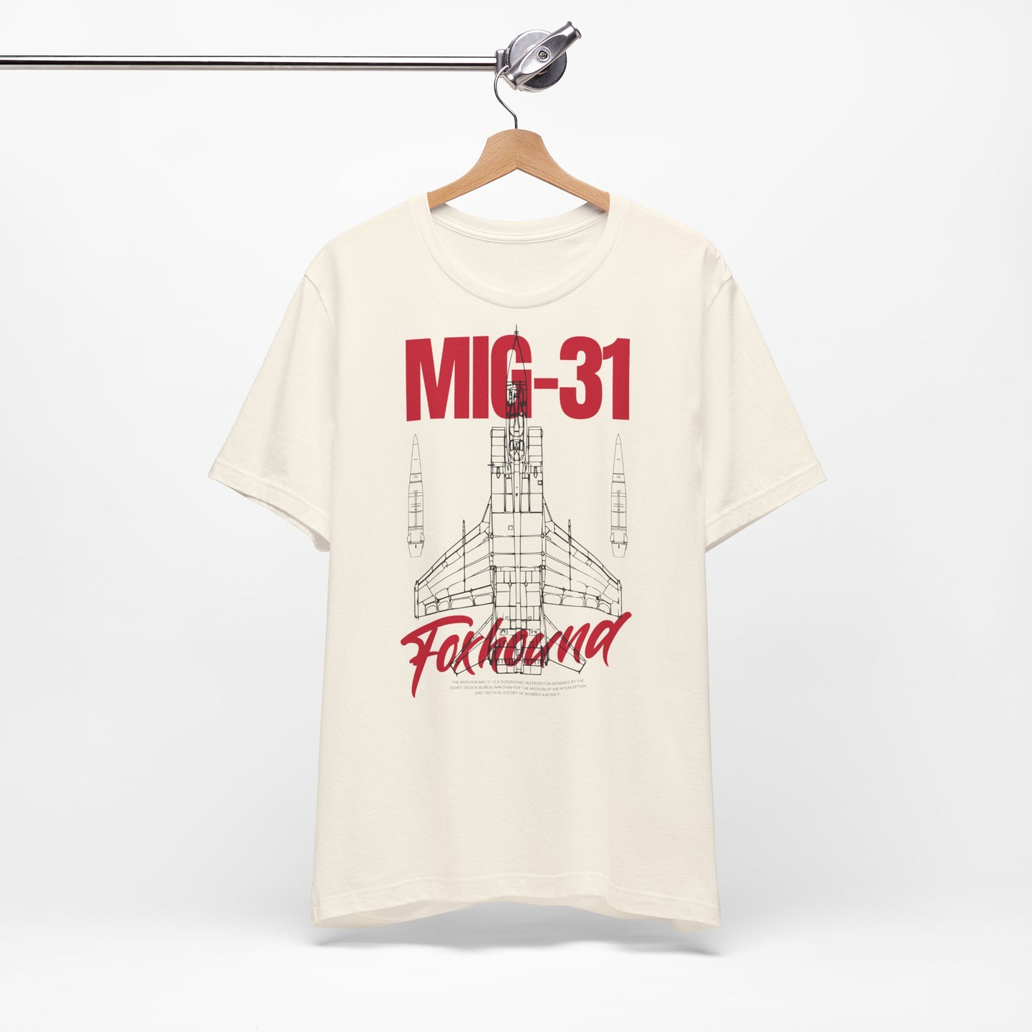 MIG-31, Camiseta de manga corta unisex de jersey