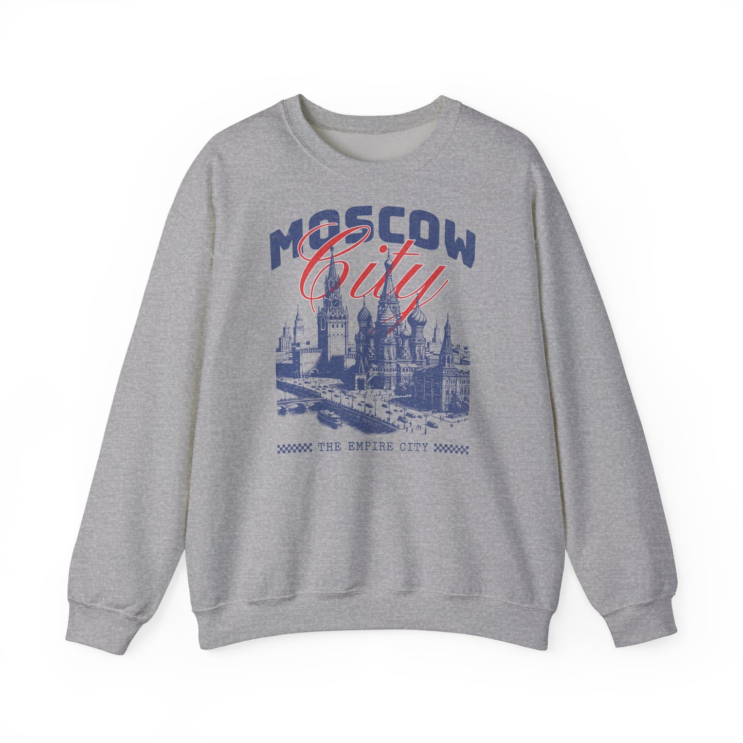 La ciudad del imperio, sudadera unisex con cuello redondo