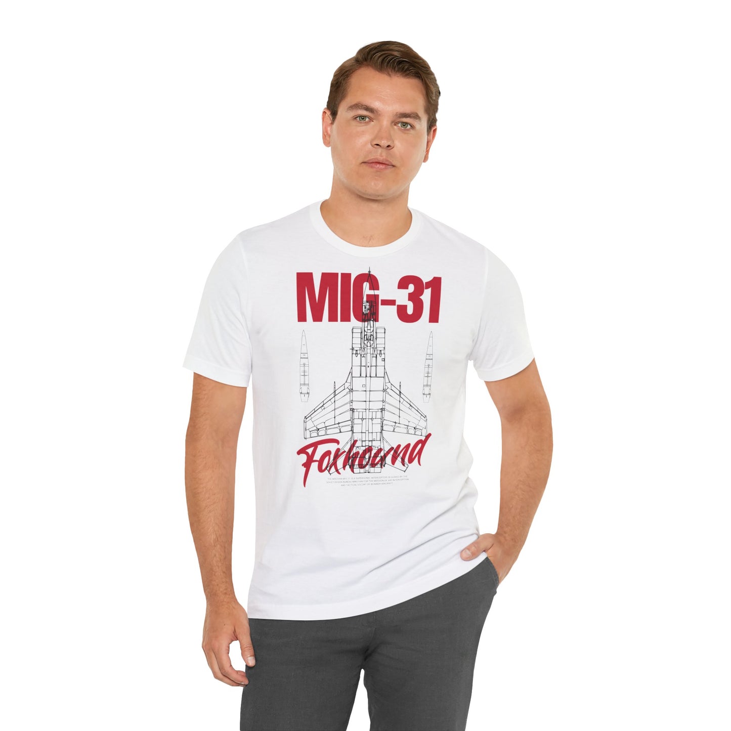 MIG-31, Camiseta de manga corta unisex de jersey