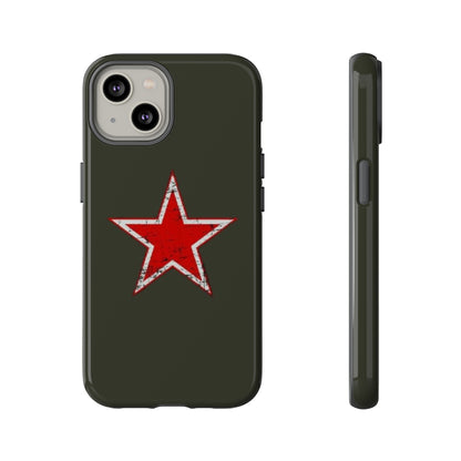 Red star, estuche para celular