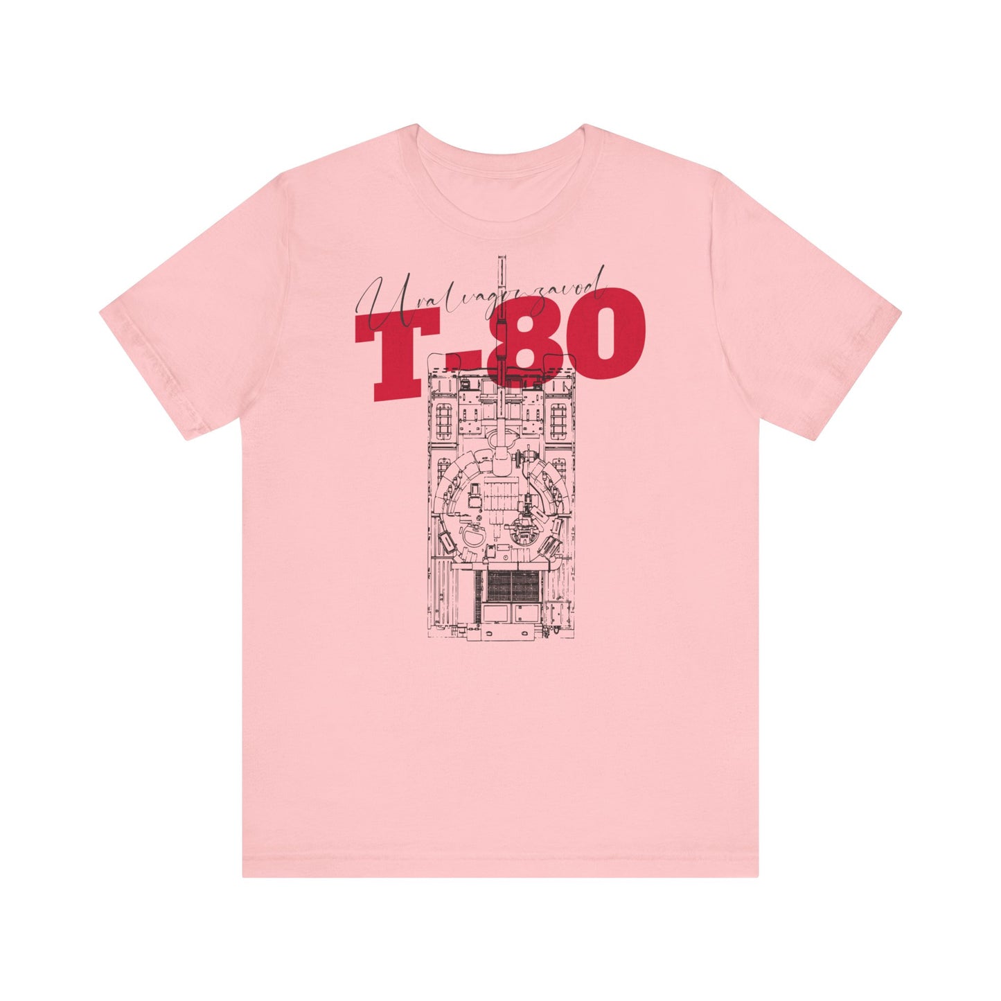 T-80, Camiseta de manga corta de punto unisex