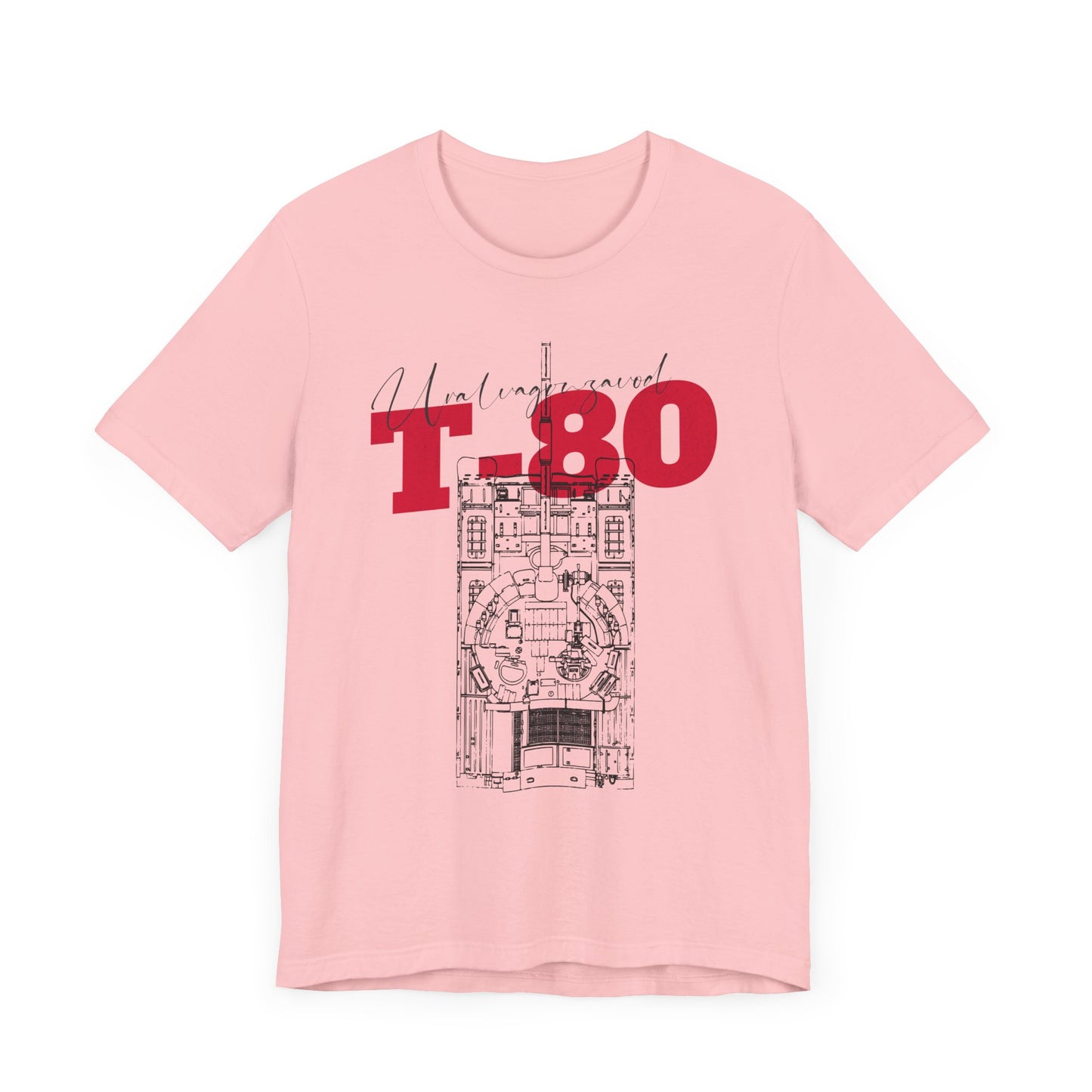 T-80, Camiseta de manga corta de punto unisex