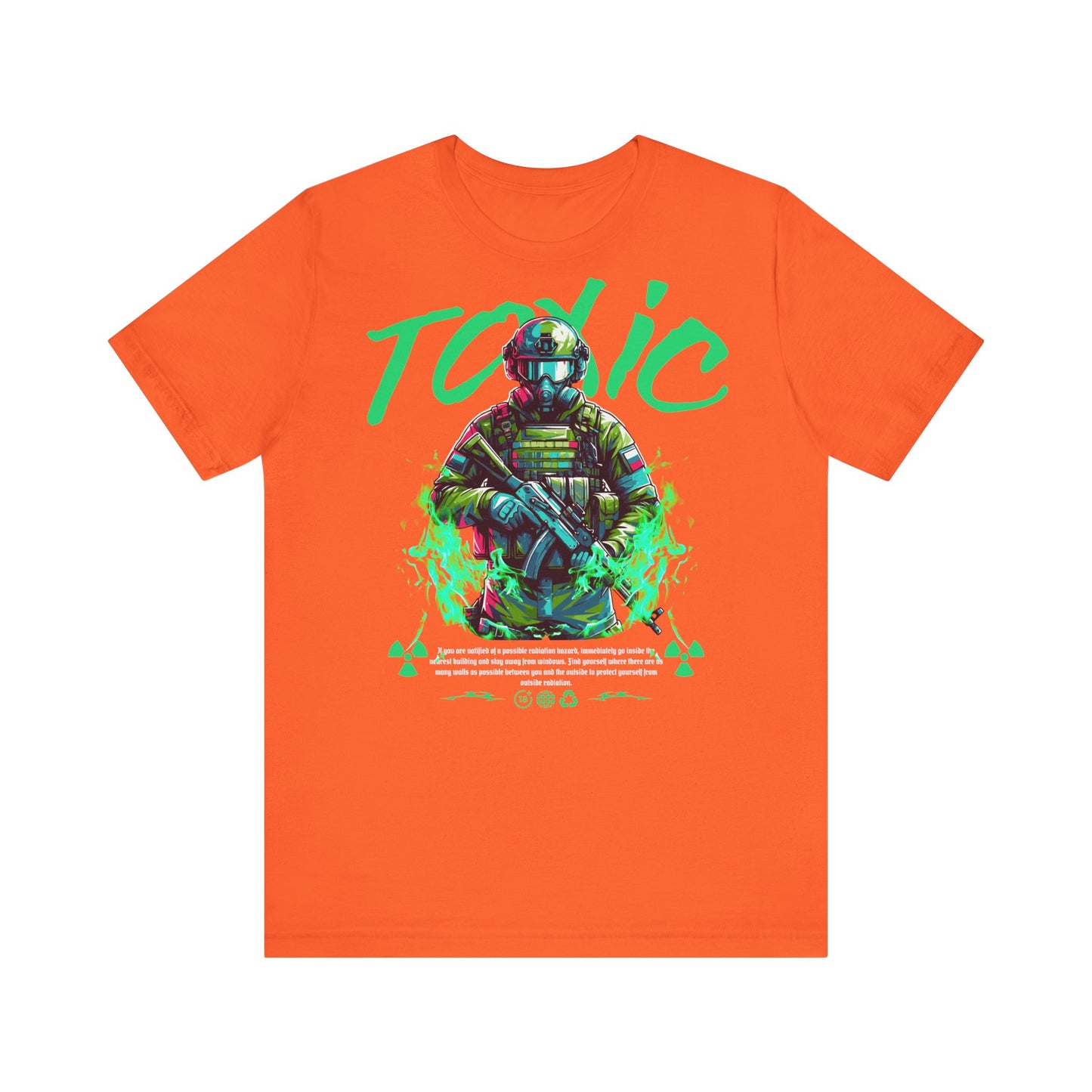 Toxic End, Camiseta de manga corta unisex