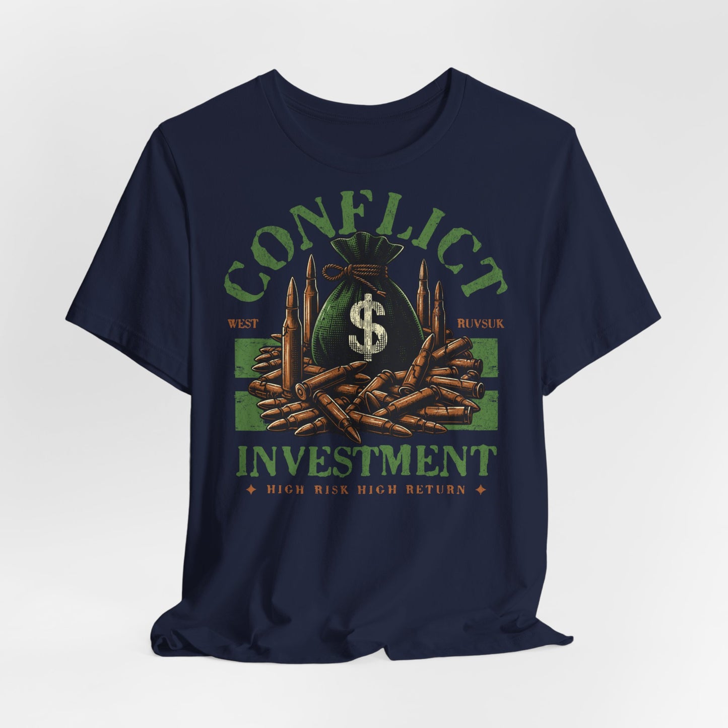 Invesment, Camiseta de manga corta unisex