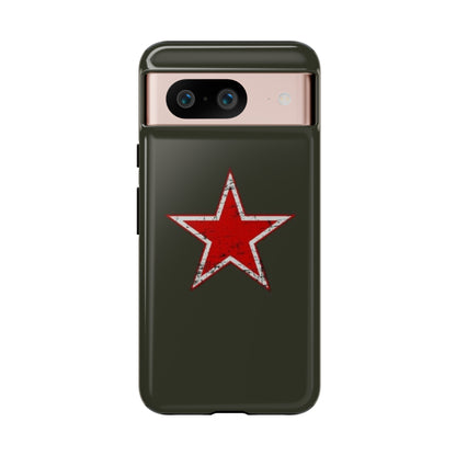 Red star, estuche para celular