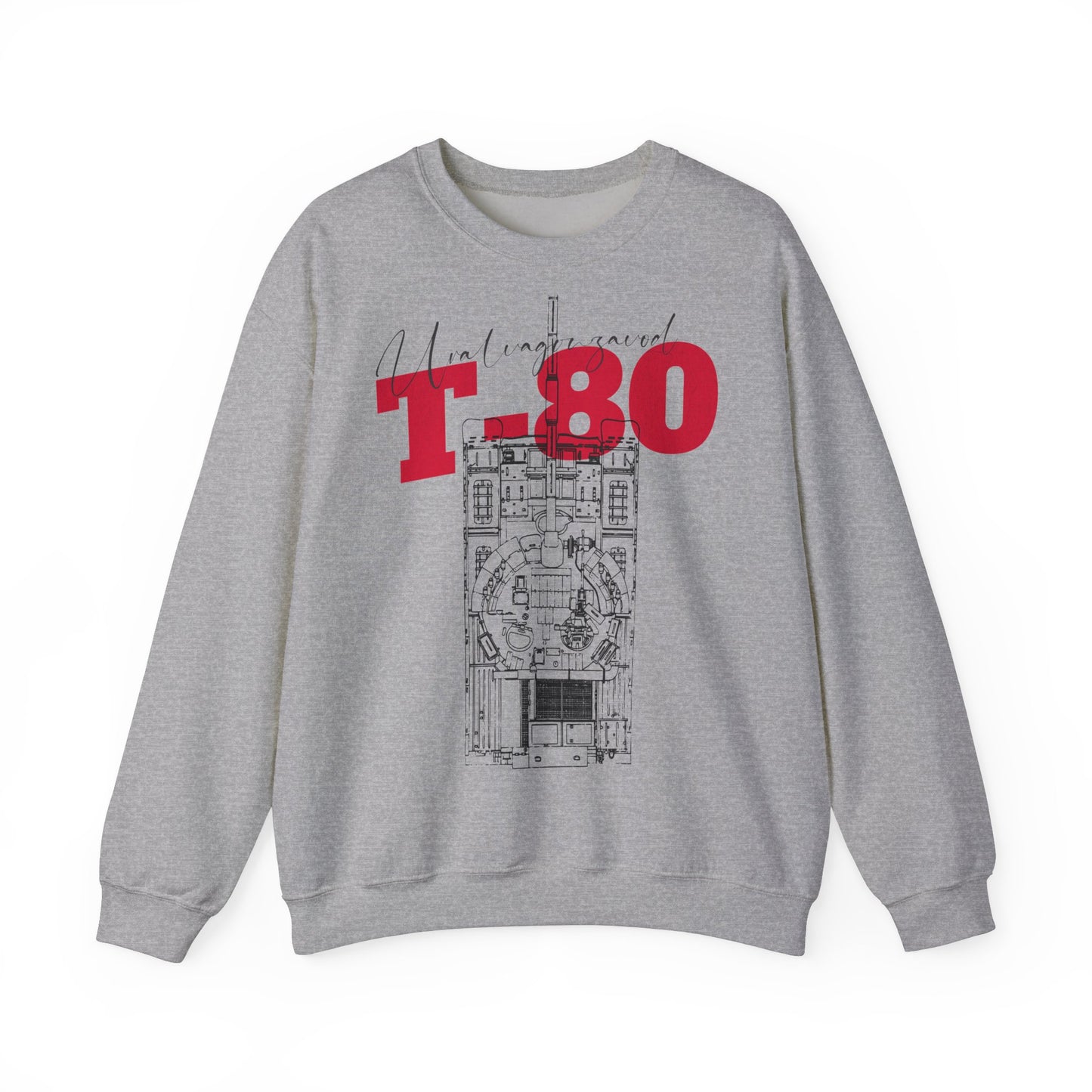 T-80, Sudadera unisex con cuello redondo Heavy Blend™