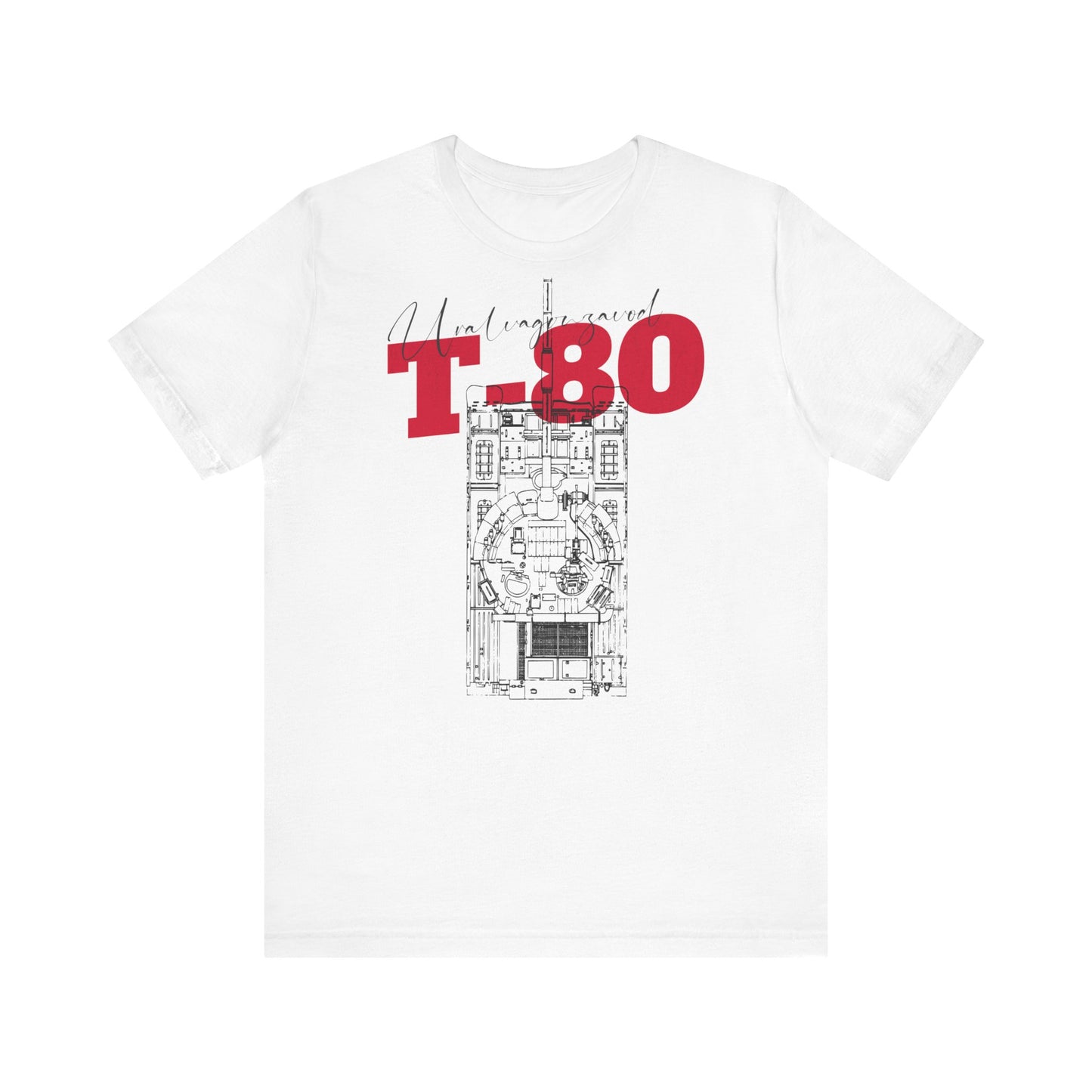 T-80, Camiseta de manga corta de punto unisex