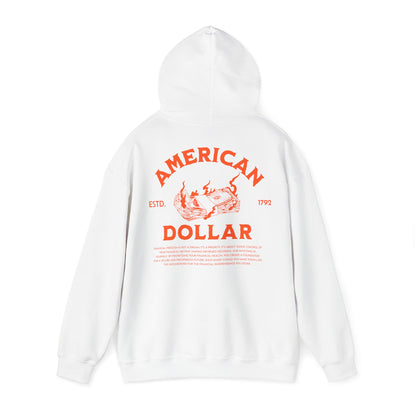 Dollar Burn, Sudadera unisex con capucha Heavy Blend™