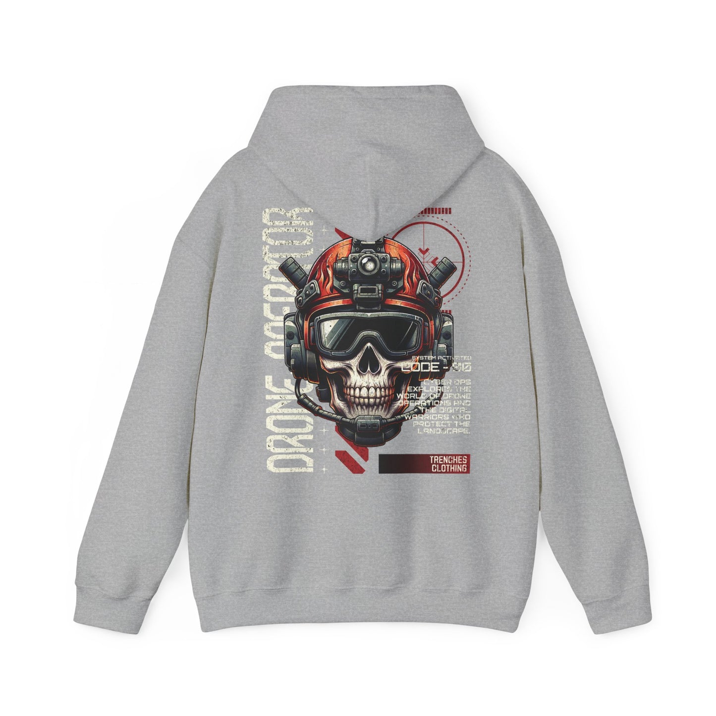 Drone-Ops, Sudadera unisex con capucha Heavy Blend™