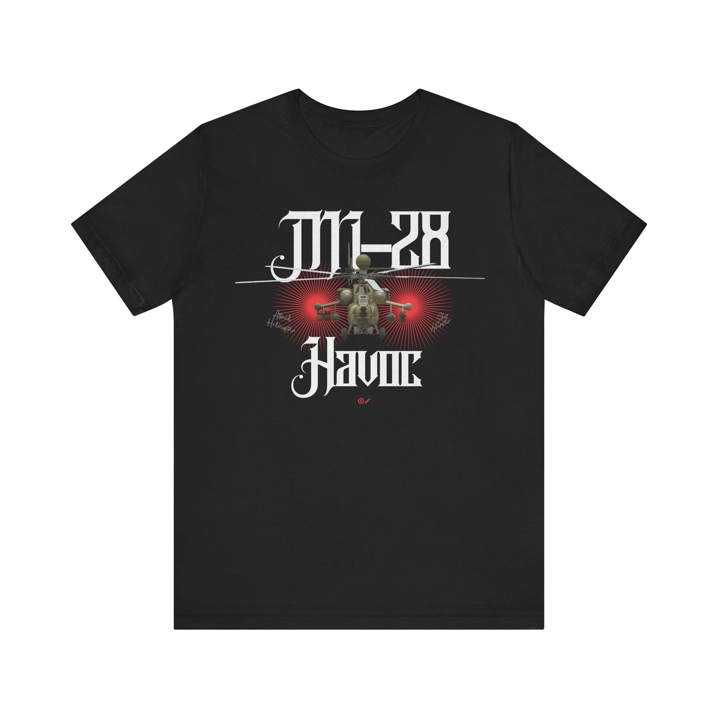 MI-28, Camiseta de manga corta unisex de jersey