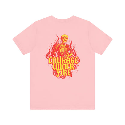 Bajo fuego, Camiseta de manga corta de punto unisex