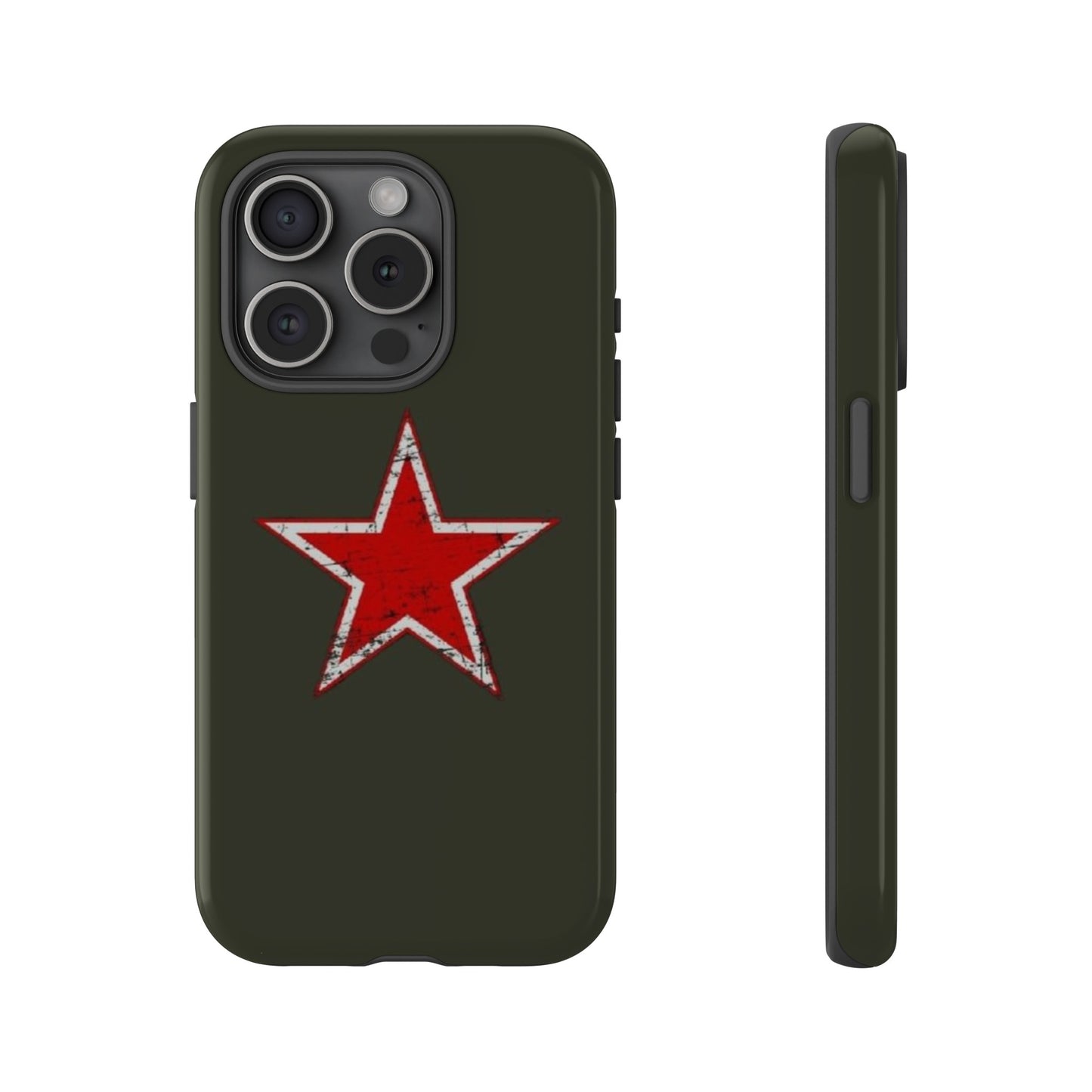 Red star, estuche para celular