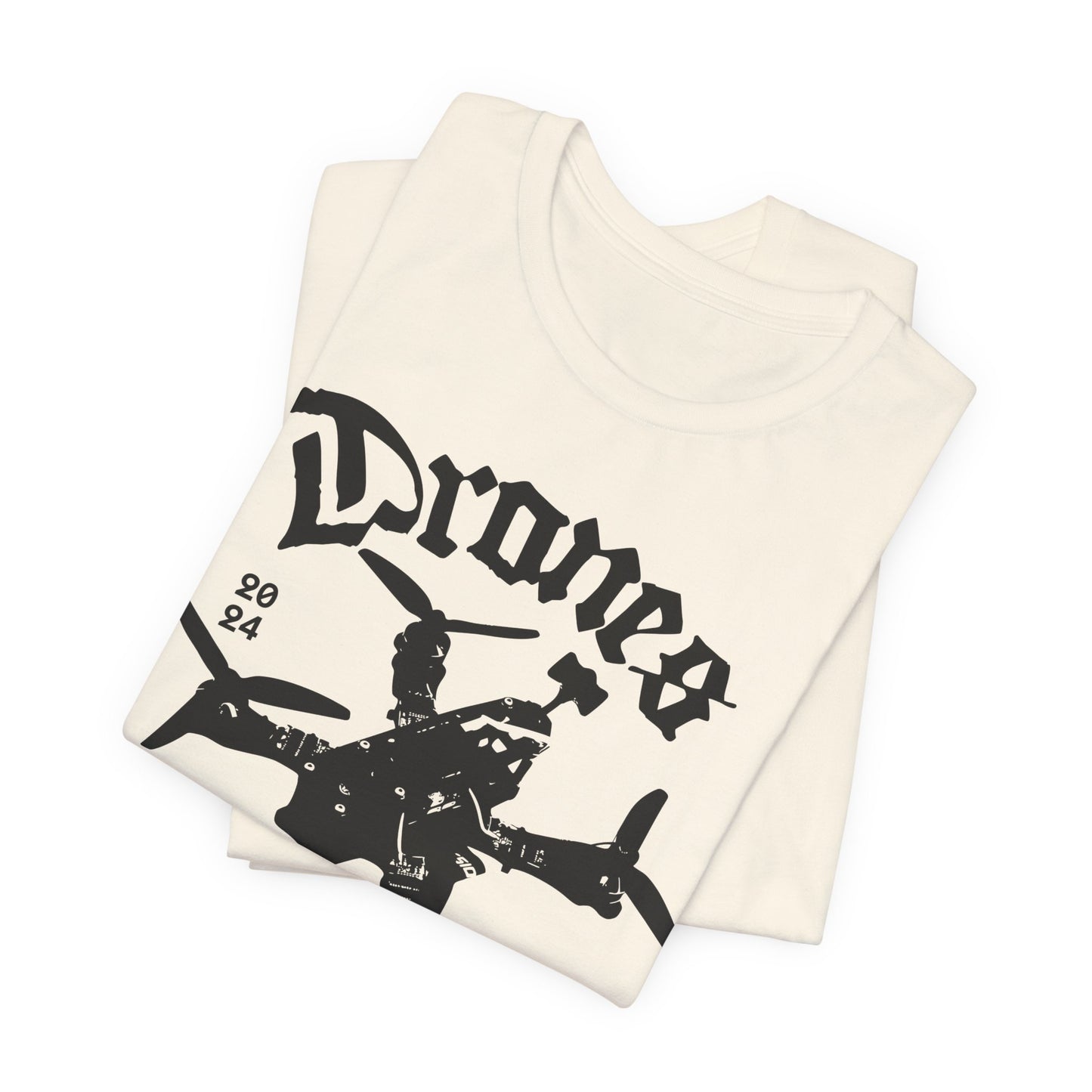 Operador de drones FPV, Camiseta de manga corta de punto unisex