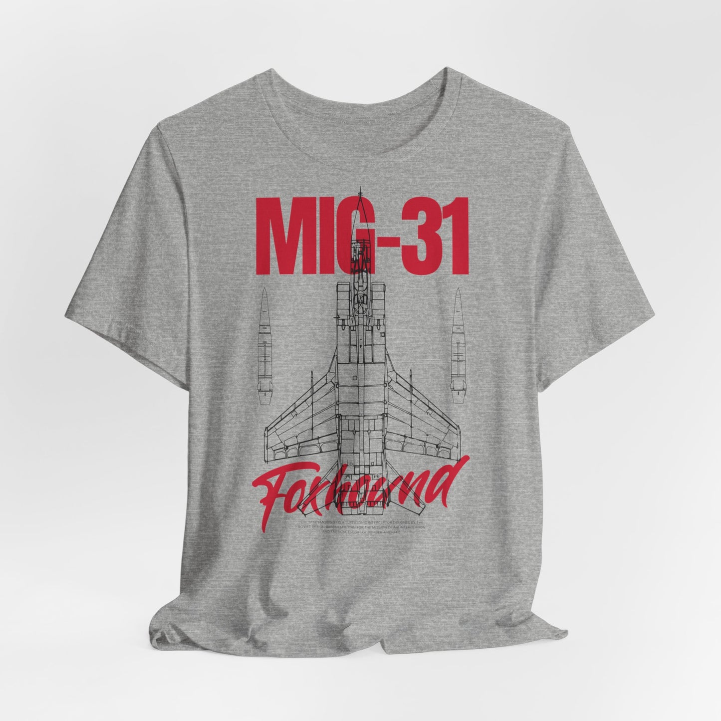 MIG-31, Camiseta de manga corta unisex de jersey