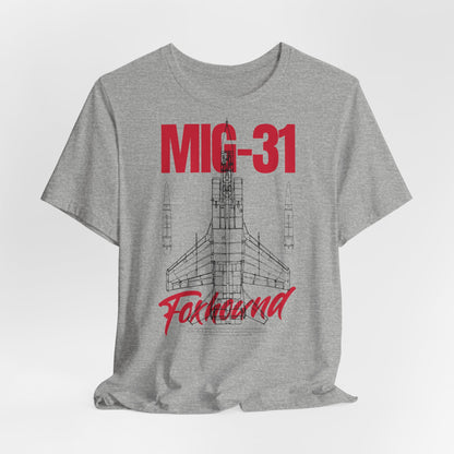 MIG-31, Camiseta de manga corta unisex de jersey