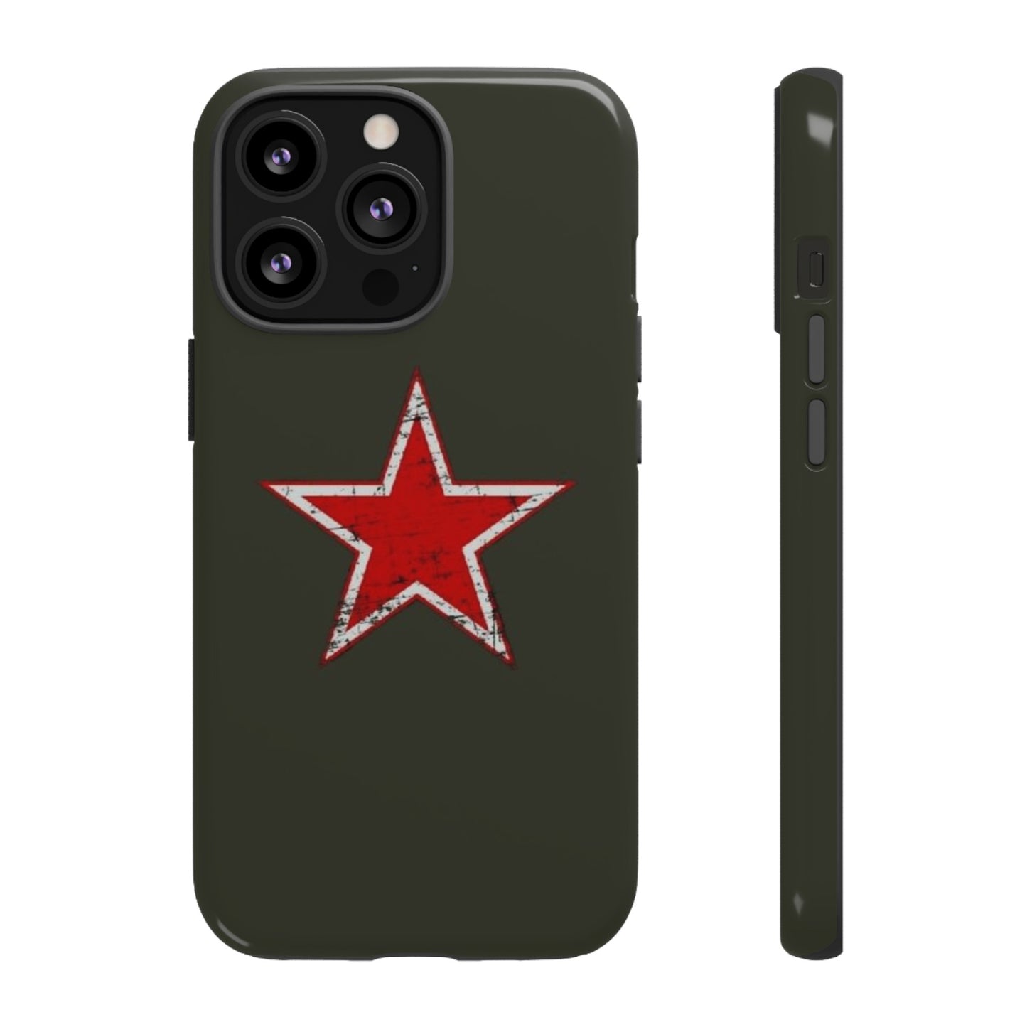 Red star, estuche para celular