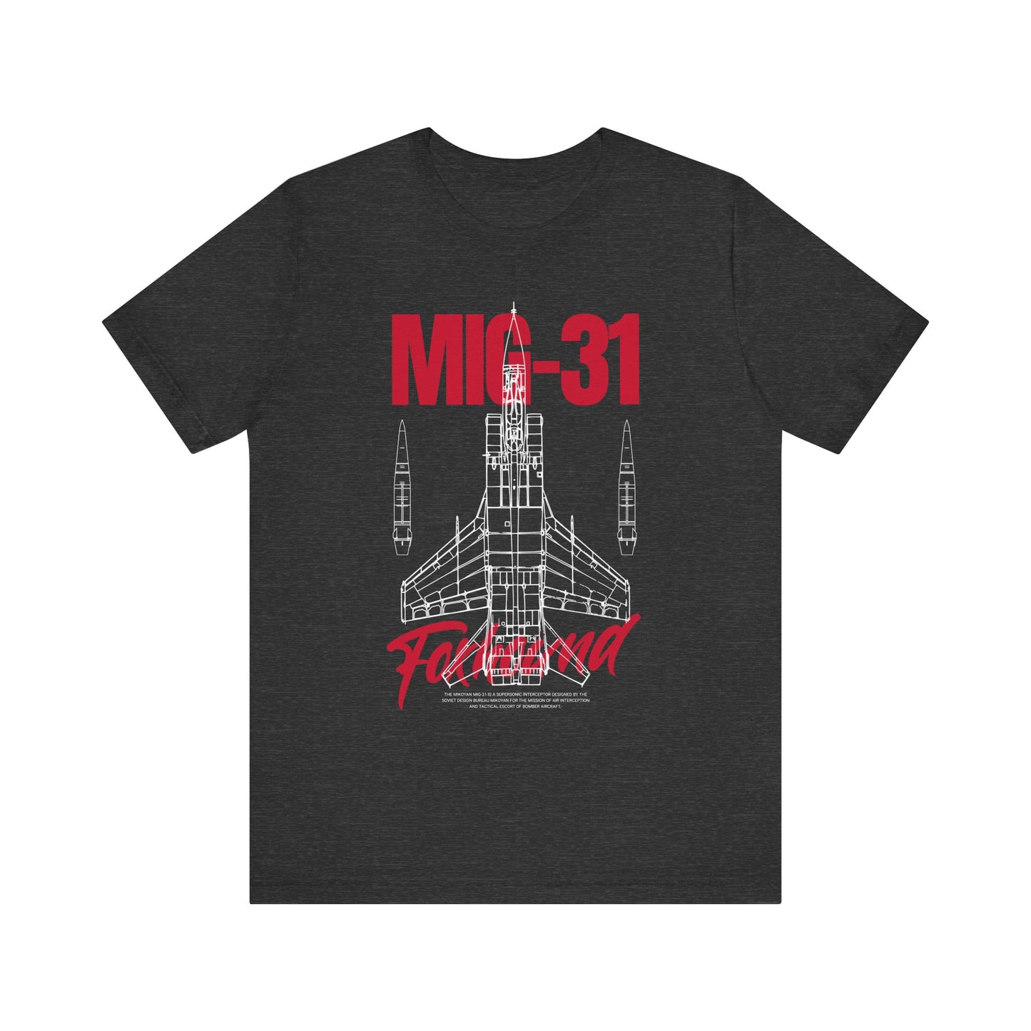 MIG-31, Camiseta de manga corta unisex de jersey