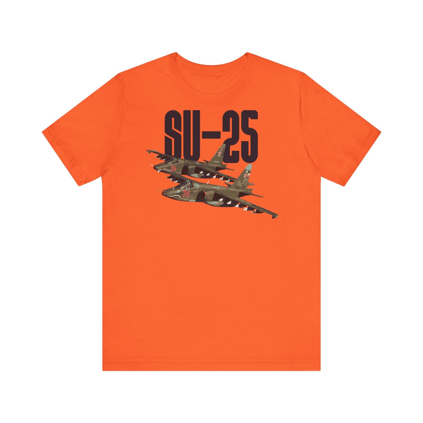 SU-25, Camiseta de manga corta de punto unisex