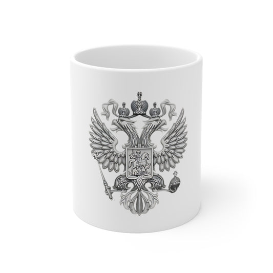 Escudo de la federacion, Tazas de café de cerámica, 11 oz, 15 oz