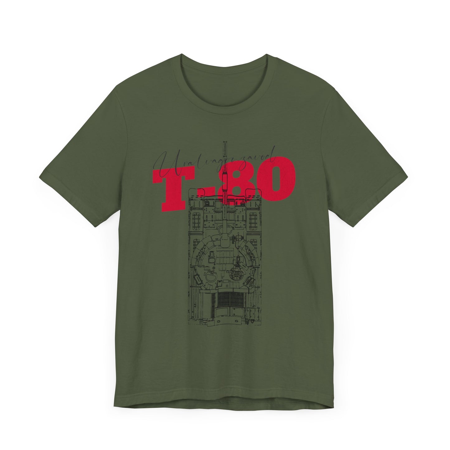 T-80, Camiseta de manga corta de punto unisex