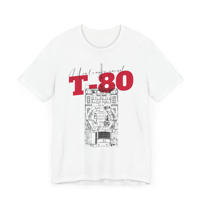 T-80, Camiseta de manga corta de punto unisex