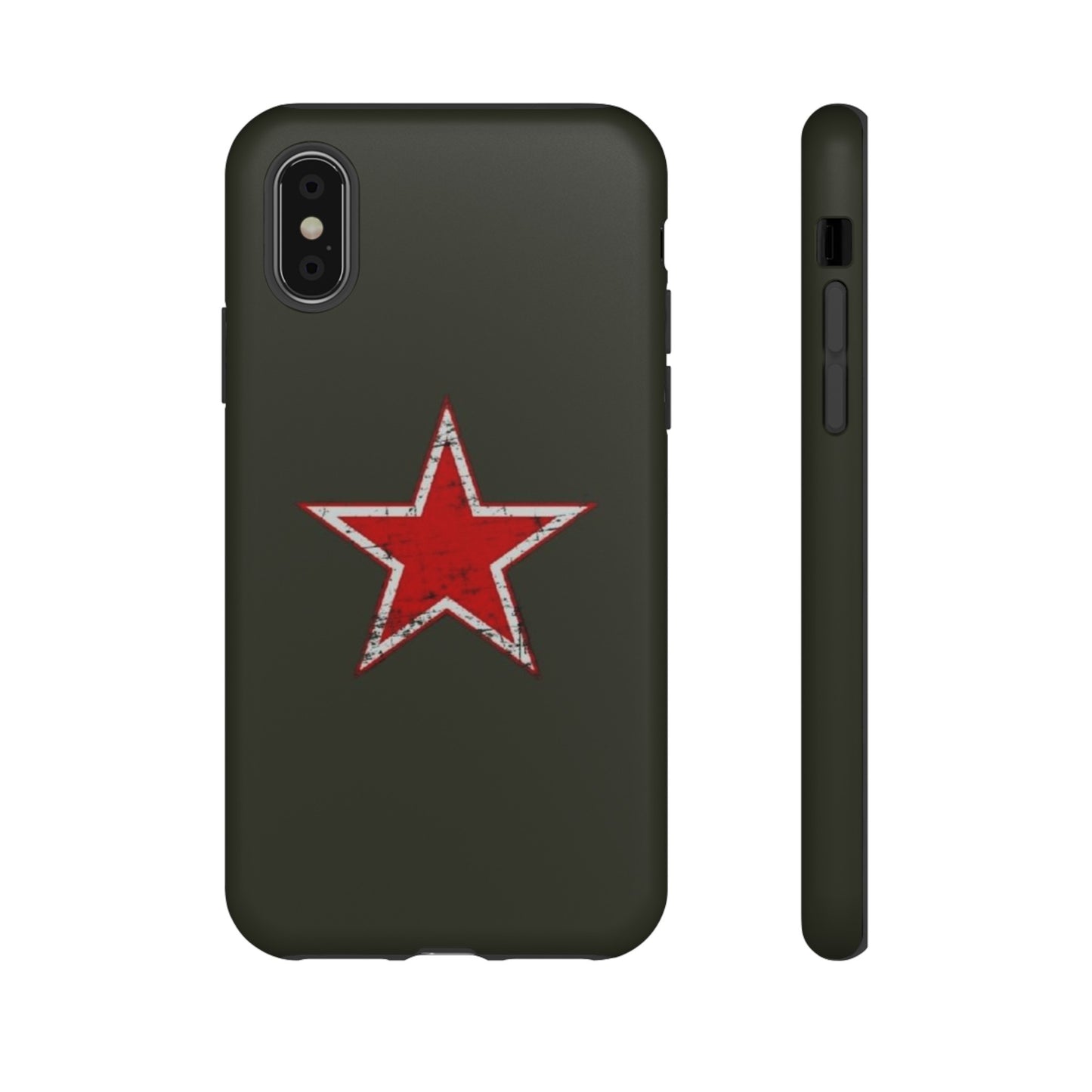 Red star, estuche para celular