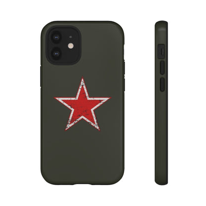 Red star, estuche para celular