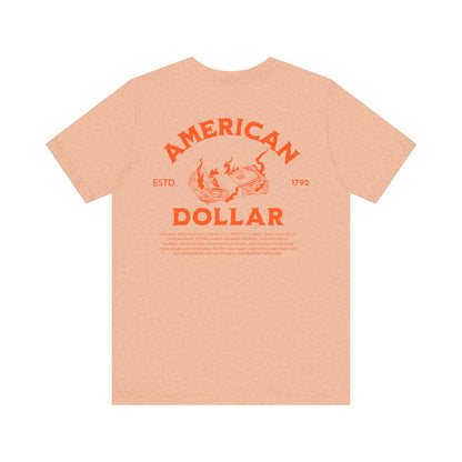 Dollar Burn, Camiseta de manga corta unisex de jersey