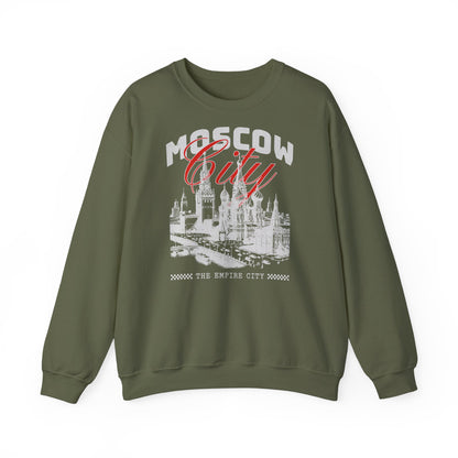 La ciudad del imperio, sudadera unisex con cuello redondo