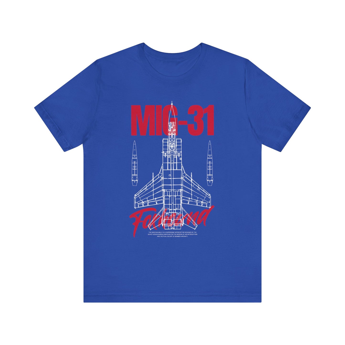 MIG-31, Camiseta de manga corta unisex de jersey