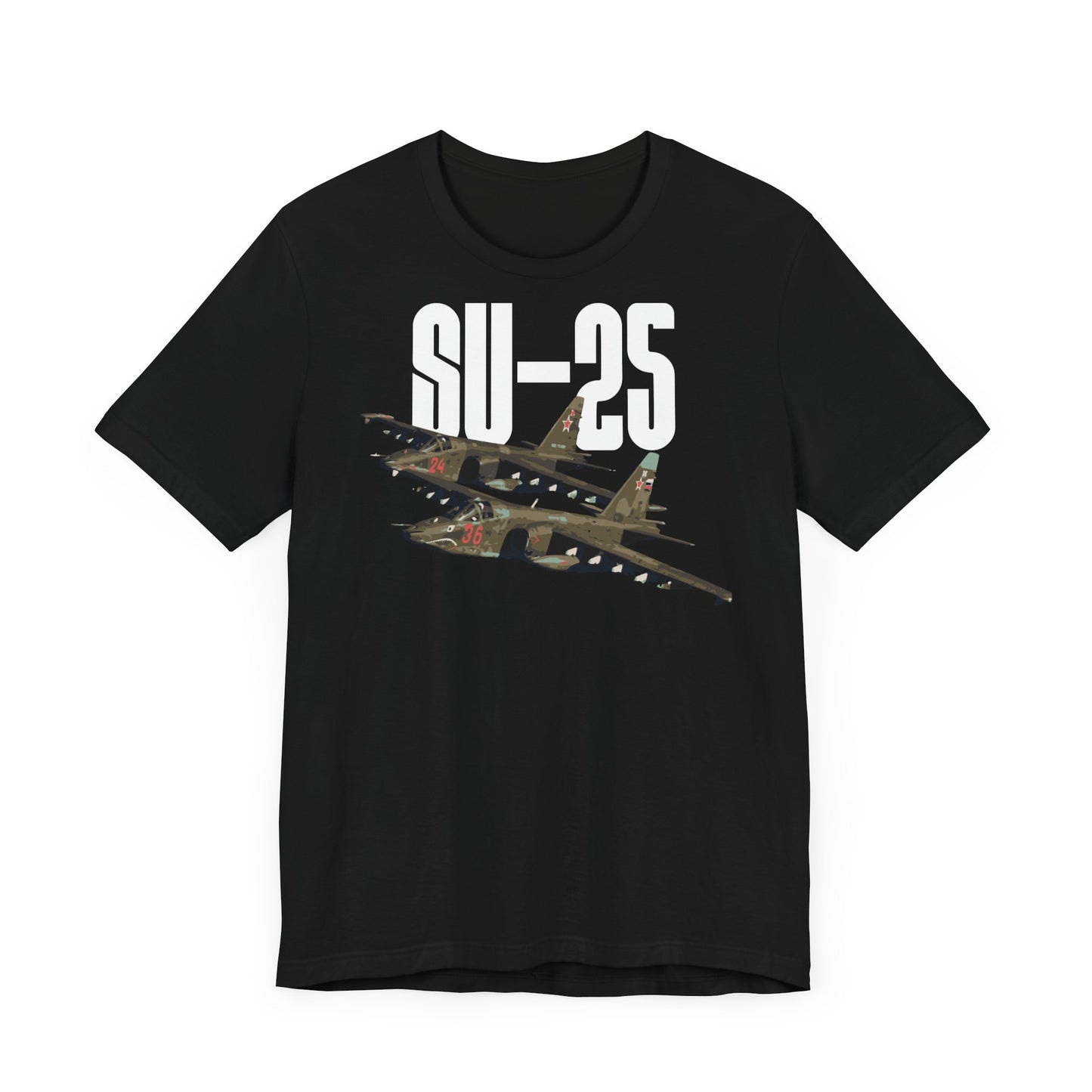 SU-25, Camiseta de manga corta de punto unisex