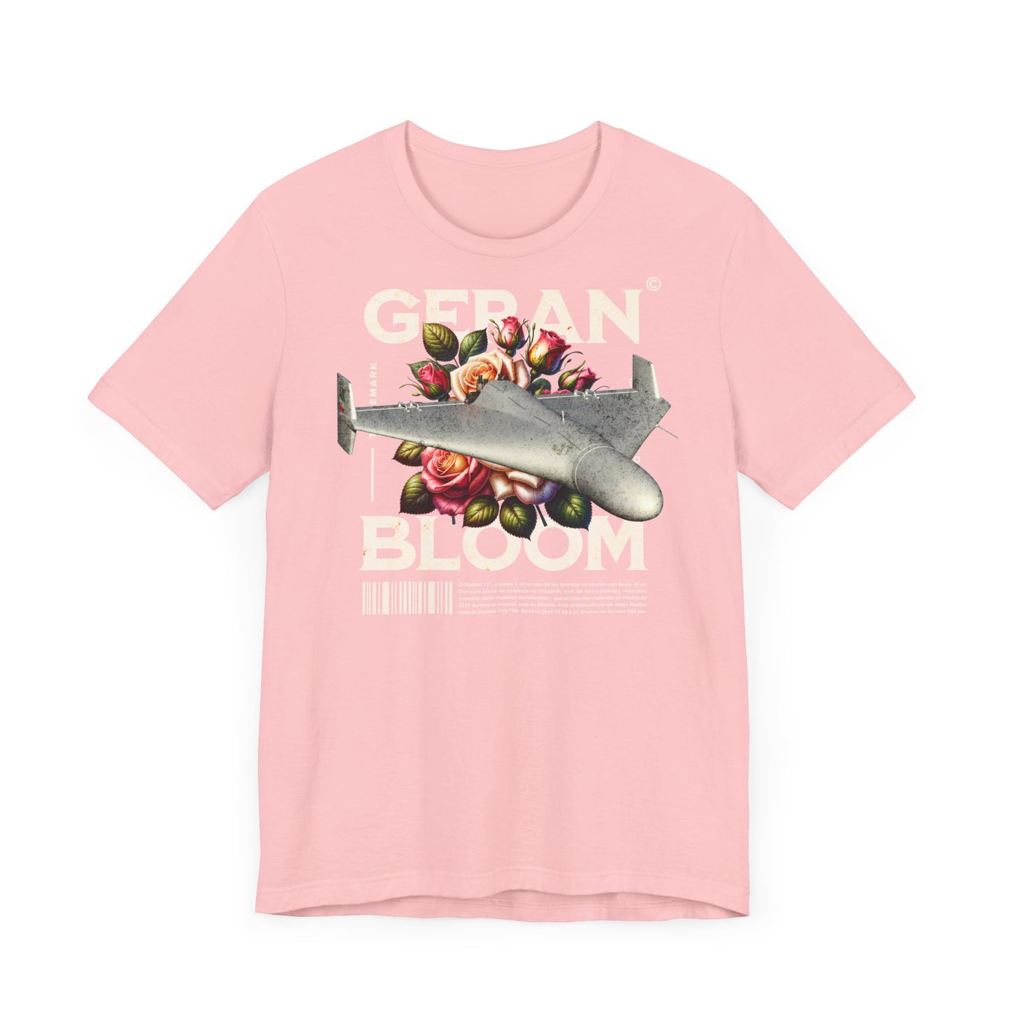 Dron Geran, Camiseta de manga corta de punto unisex