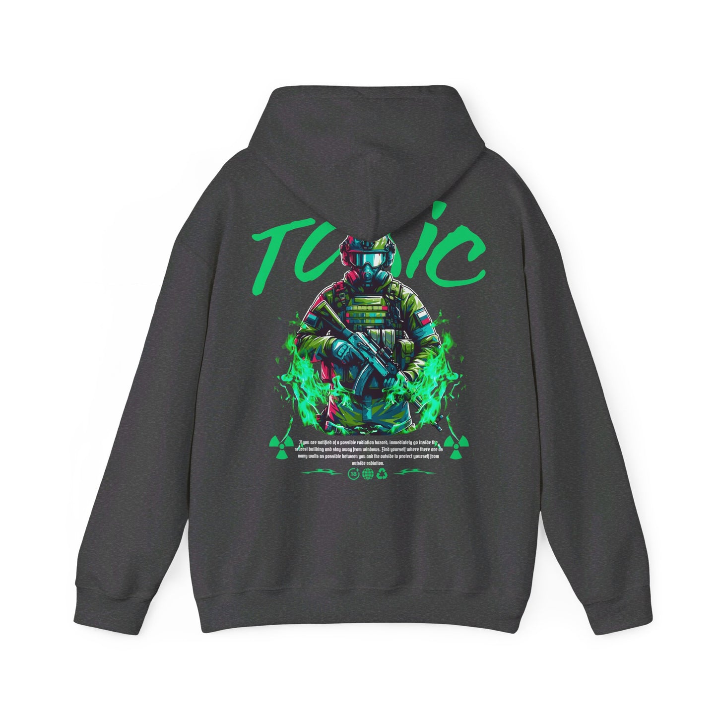 Toxic End, Sudadera unisex con capucha Heavy Blend™