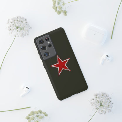 Red star, estuche para celular