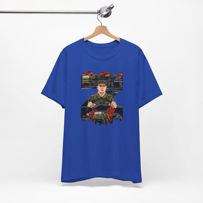 Logistica, Camiseta de manga corta unisex de jersey